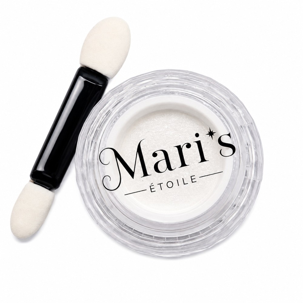Maris Etoile Σκόνη Νυχιών Πέρλα Glammer Silver