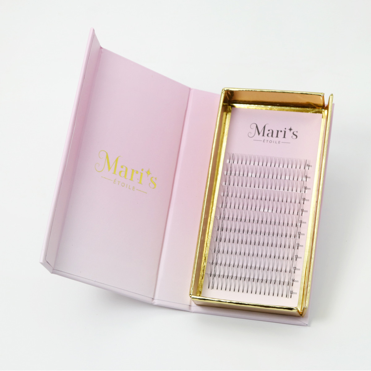 Maris Etoile Lash Extension 3D 0,10 Thickness C Curl Mix