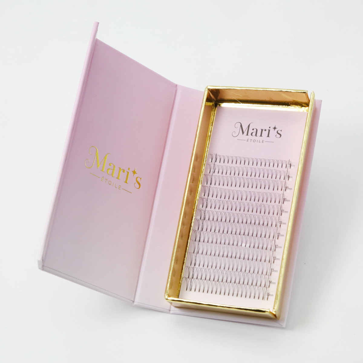 Maris Etoile Lash Extension 3D 0,10 Thickness D Curl Mix