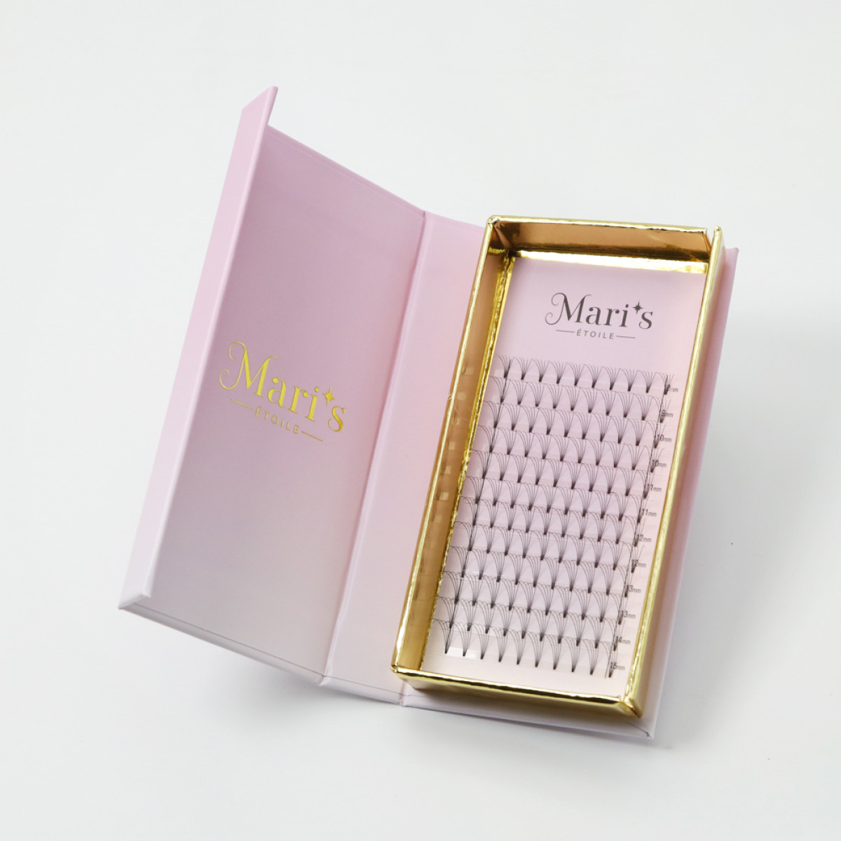 Maris Etoile Lash Extension 5D 0,10 Thickness C Curl Mix