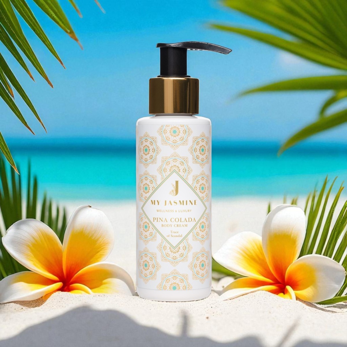 Κρέμα Σώματος με Shimmer My Jasmine - Pina Colada 100ml. Κρέμα Σώματος με Shimmer My Jasmine - Pina Colada 100ml.