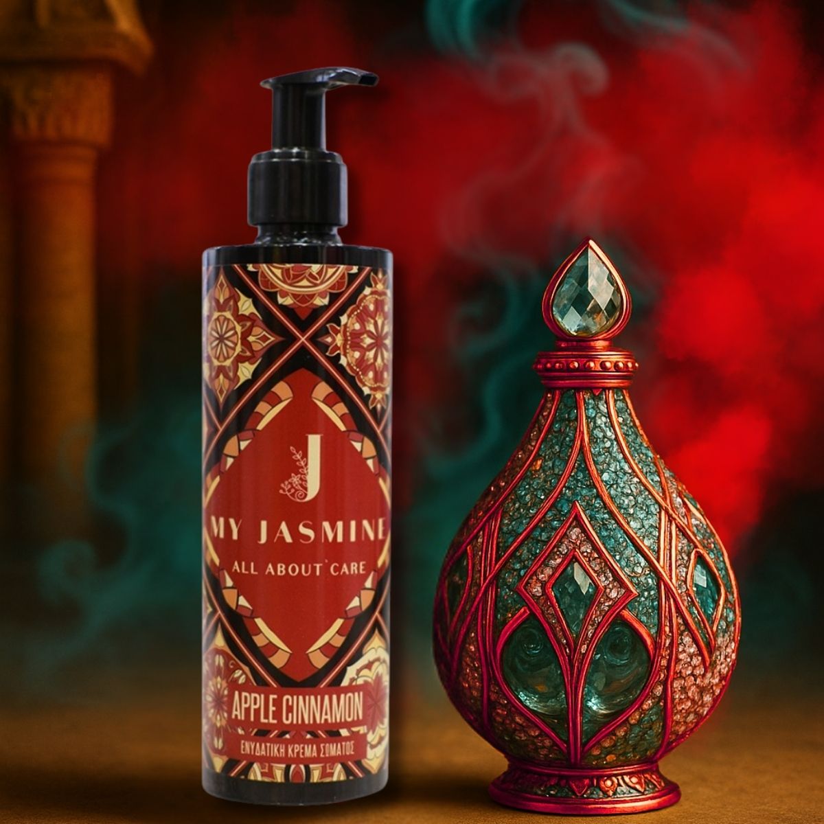 Κρέμα Σώματος My Jasmine Apple Cinnamon - 500ml Κρέμα Σώματος My Jasmine Apple Cinnamon - 500ml