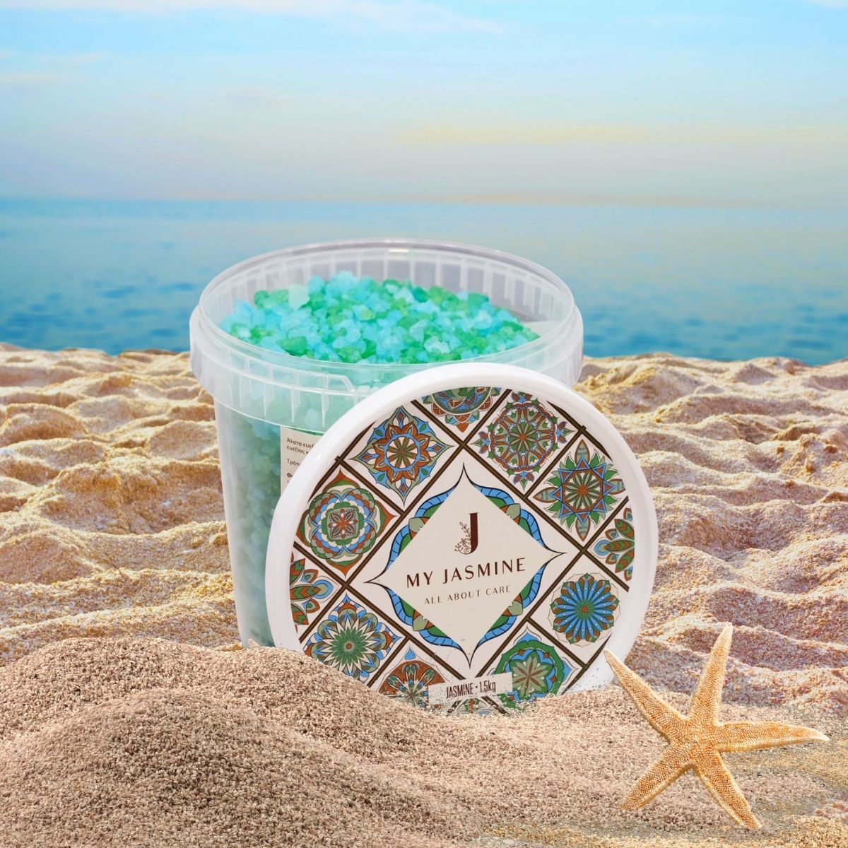 Άλατα Μπάνιου My Jasmine Mε Glitter - Jasmine 1.5Kg Άλατα Μπάνιου My Jasmine Mε Glitter - Jasmine 1.5Kg
