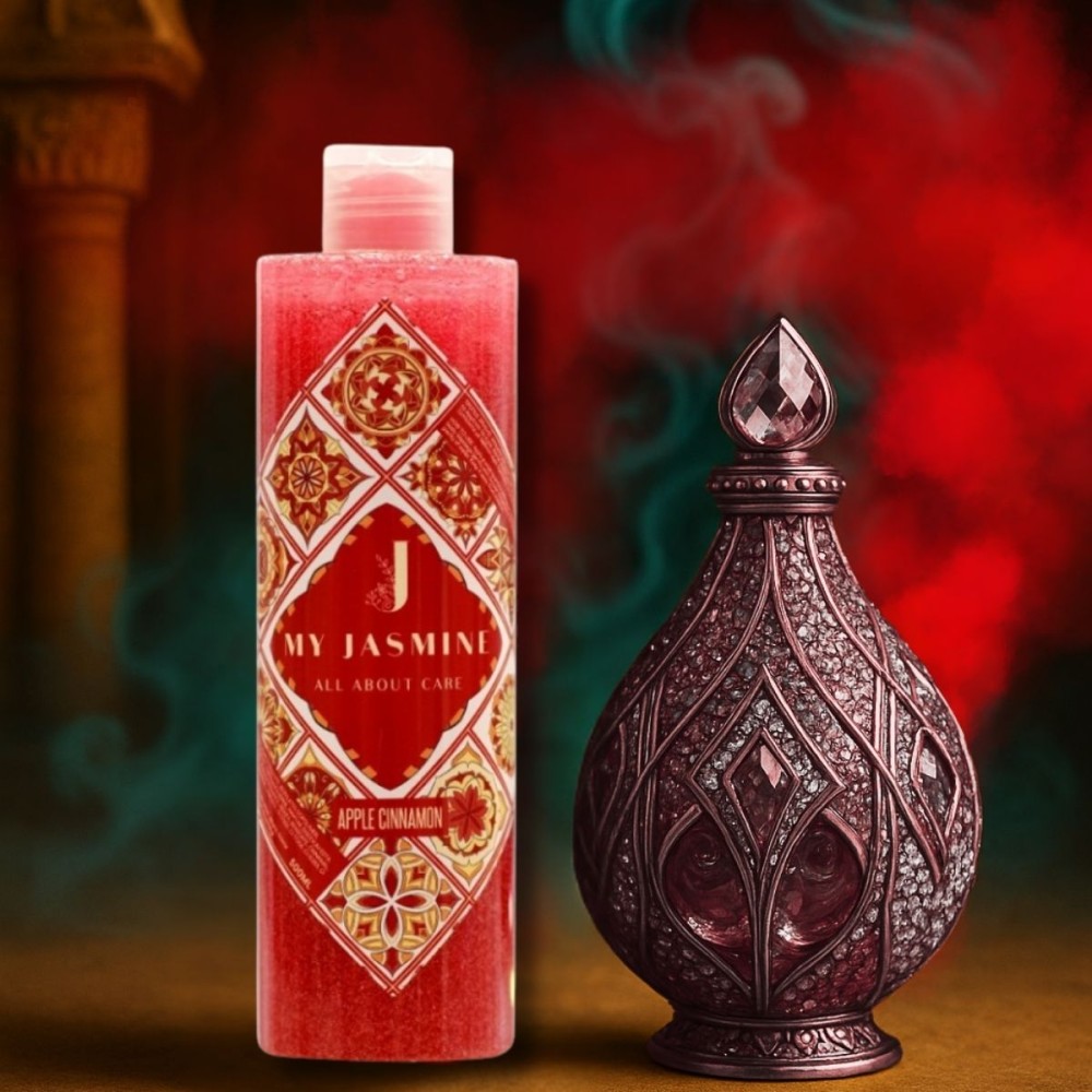 Αφρόλουτρο με Απολέπιση My Jasmine Apple-Cinnamon 500ml